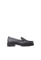 Mocasín Mina Negro MH Mocs Mocasín Mina Negro MH Mocs Talla 37 de Mario Hernández