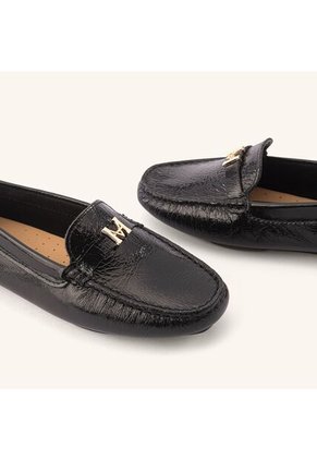 Mocasín Driver Andina Mini Negro Charol MH Mocs Mocasín Driver Andina Mini Negro Charol MH Mocs Talla 38