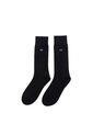 Medias Acanaladas Extrafina Negro MH Socks Medias Acanaladas Extrafina Negro MH Socks de Mario Hernández