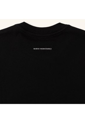 Camiseta Trama Negro Tierra Arriba