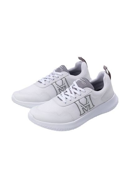 Tenis Castillo H Blanco Gris Mario Hernández
