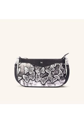 Manos Libres Pouch Bluma Lt Platino Mariposas Manos Libres Pouch Bluma Lt Platino Mariposas