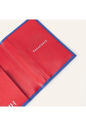 Porta Pasaporte Sencillo Azul Esencial Porta Pasaporte Sencillo Azul Esencial