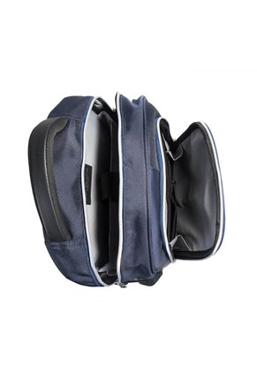 Morral Curvo Dos Cremalleras Azul Urban Morral Curvo Dos Cremalleras Azul Urban