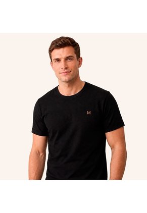 Camiseta Origen Negro Arena Tierra Arriba