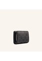 Billetera Marsella Mediana Negro Lt Primario Mariposas de Mario Hernández