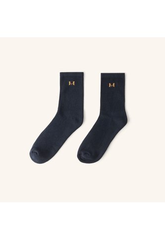 Medias Monocroma Indigo MH Socks Medias Monocroma Indigo MH Socks Mario Hernández