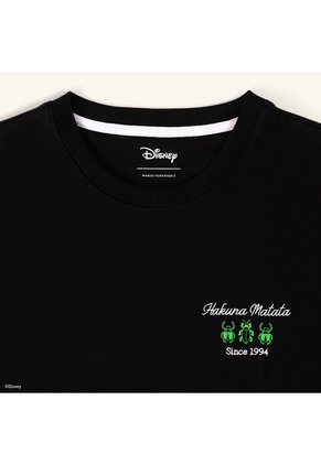 Camiseta Timon & Pumba Negro