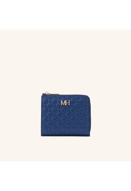 Billetera Zip Light Pequeña Azul Sarah Billetera Zip Light Pequeña Azul Sarah