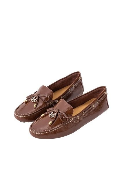 Mocasín Driver Amalia Lt Café Charol MH Mocs Mocasín Driver Amalia Lt Café Charol MH Mocs Talla 34