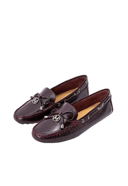 Mocasín Driver Amalia Lt Vinotinto Charol MH Mocs Mocasín Driver Amalia Lt Vinotinto Charol MH Mocs Talla 36
