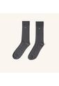 Medias Acanaladas Extrafina Humo MH Socks Medias Acanaladas Extrafina Humo MH Socks de Mario Hernández