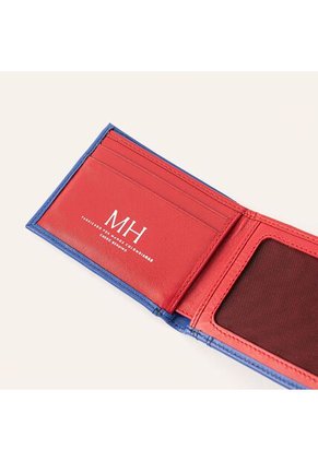 Billetera Slim Horizontal Azul Esencial Billetera Slim Horizontal Azul Esencial