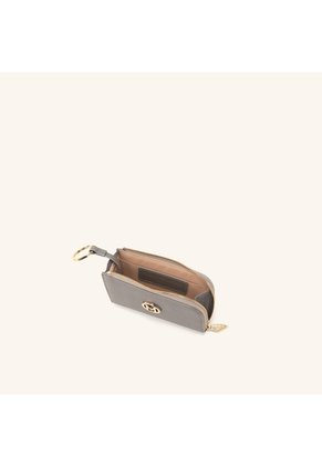 Monedero Sencillo Maral Plateado Metalizado Fontana