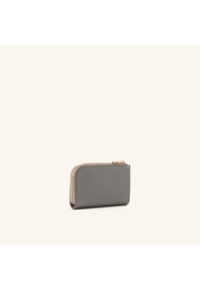Monedero Sencillo Maral Plateado Metalizado Fontana