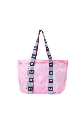 Tote Bahía Mariposas Rosado Claro Verano Tote Bahía Mariposas Rosado Claro Verano