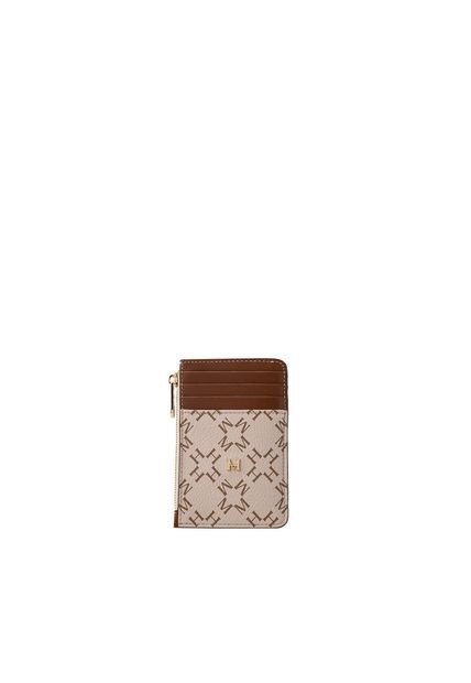 Tarjetero 8 Tarjetas Con Zip Beige Primario Básico Tarjetero 8 Tarjetas Con Zip Beige Primario Básico