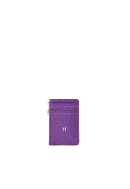 Tarjetero 8 Tarjetas Con Zip Violeta Fontana Tarjetero 8 Tarjetas Con Zip Violeta Fontana
