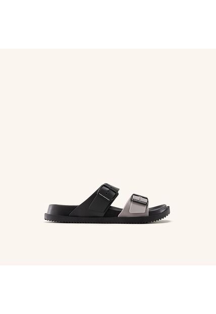 Sandalia Riviera Negro Gris Beach Sandalia Riviera Negro Gris Beach Talla 42-43