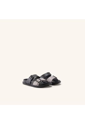 Sandalia Riviera Negro Gris Beach Sandalia Riviera Negro Gris Beach Talla 42-43