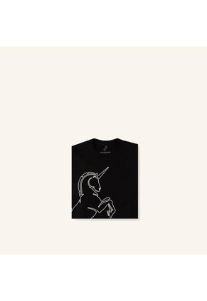 Camiseta Alfa Negro Tierra Arriba