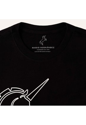 Camiseta Alfa Negro Tierra Arriba