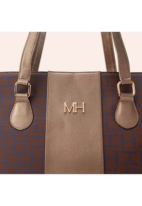 Satchel Margot Café Oro Lima Satchel Margot Café Oro Lima