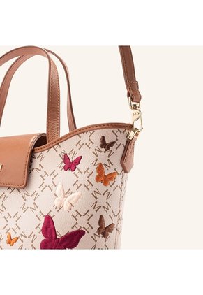 Tote Alas Mini Beige Chai Primario Mariposas