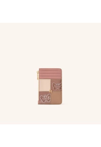 Tarjetero 8 Tarjetas Con Zip Blush Mixtura Tarjetero 8 Tarjetas Con Zip Blush Mixtura