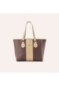 Bolso De Mano Nerea Cafe Oro Lima de Mario Hernández