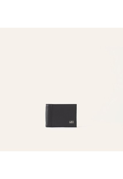 Billetera Slim Horizontal Negro Etna Esencial
