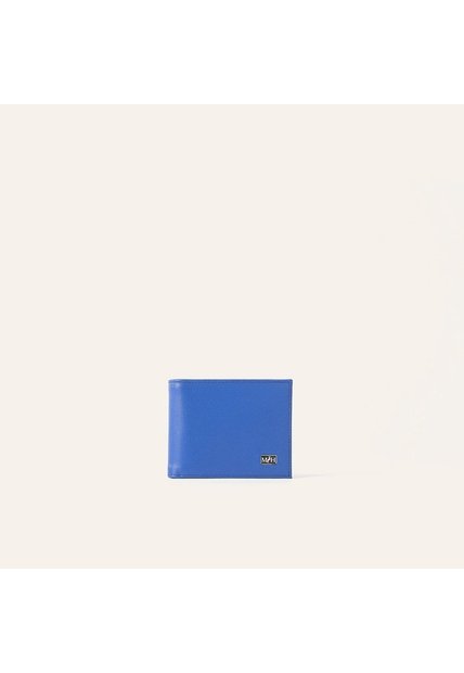 Billetera Extraplana Con Inserto Azul Esencial