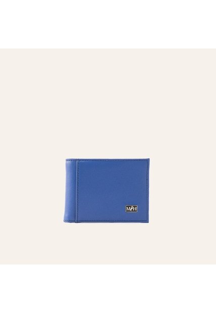 Billetera Slim Horizontal Azul Esencial Billetera Slim Horizontal Azul Esencial
