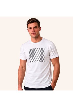 Camiseta Trama Blanco Tierra Arriba