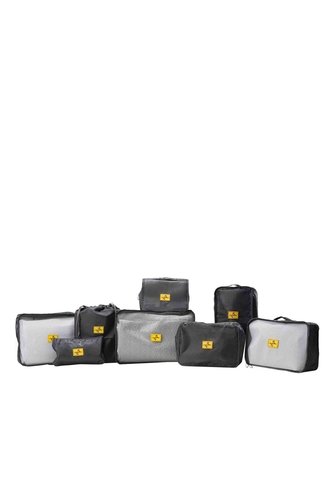 Accesorio Viaje Kit De 8 Bolsas Gris Xmas Mario Hernández
