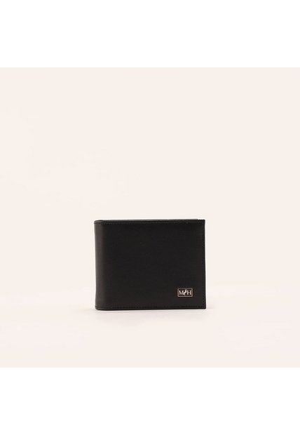 Billetera Extraplana Con Inserto Negro Etna Esencial