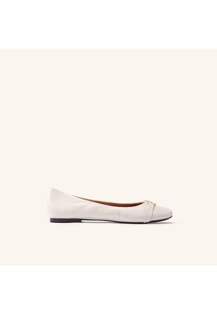 Baletas Guadalupe Blanco Julia Baletas Guadalupe Blanco Julia Talla 40