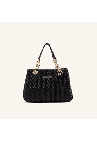 Bolso De Mano Melina Lt Negro Maryrose Mario Hernández