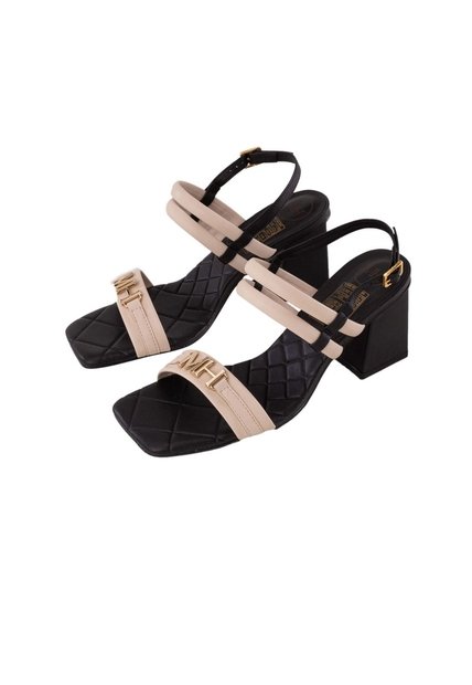 Sandalias Barichara Negro Blanco Brisabonita