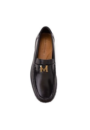 Mocasín Santamaría Negro MH Mocs Mocasín Santamaría Negro MH Mocs Talla 45