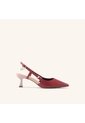 Tacones Bautista Rojo Nude Brisabonita Tacones Bautista Rojo Nude Brisabonita Talla 34 de Mario Hernández