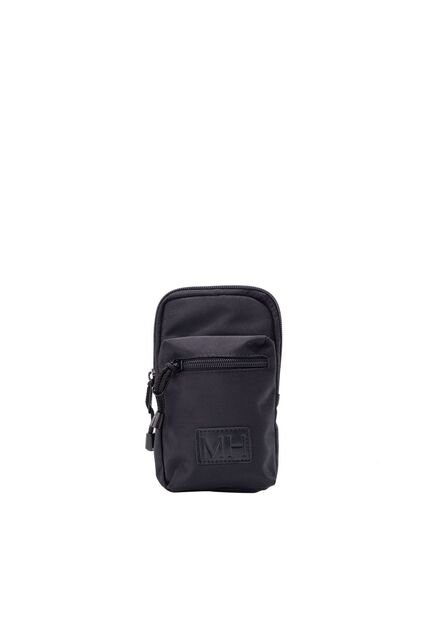 Estuche Porta Celular Negro Central Estuche Porta Celular Negro Central