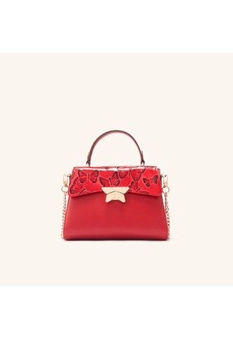 Bolso De Mano Alma Con Cadena Baya Mariposas Bolso De Mano Alma Con Cadena Baya Mariposas Mario Hernández
