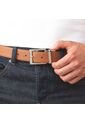 Cinturón Casual Berlin Indigo Caramelo Cinturón Casual Berlin Indigo Caramelo Talla 120 de Mario Hernández