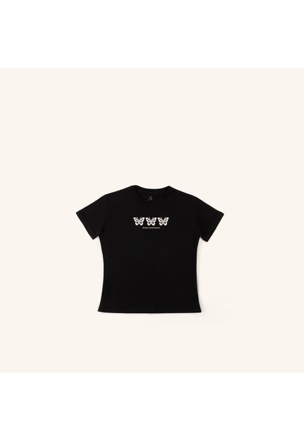 Camiseta Aura Negro Tierra Arriba