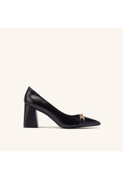 Tacones Girasol Negro Julia
