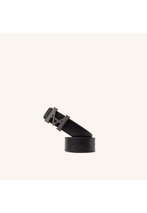 Cinturón Monograma Doble Faz Palenque Negro Lt Cinturón Monograma Doble Faz Palenque Negro Lt Talla M
