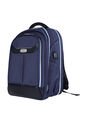 Morral Tres Cremalleras Azul Urban Morral Tres Cremalleras Azul Urban de Mario Hernández