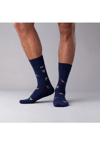 Medias Fenix Azul MH Socks Medias Fenix Azul MH Socks Mario Hernández
