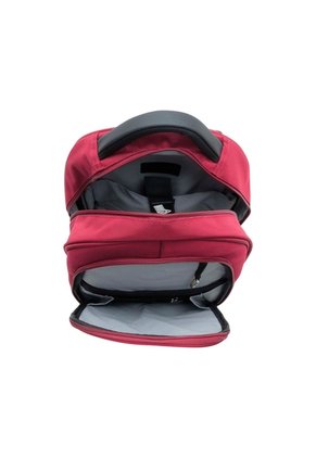 Morral Curvo Dos Cremalleras Rojo Urban
